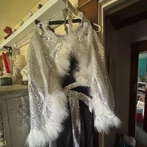Shimmering Disco Queen Outfit - Size 2X